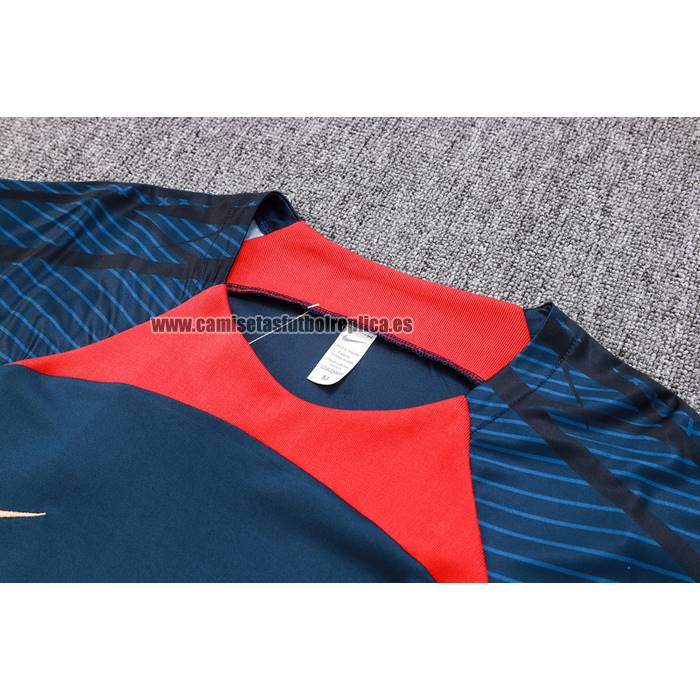 Chandal del Paris Saint-Germain Manga Corta 2023-24 Azul - Pantalon Corto